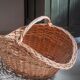 Panier à bois en osier « Josette »
