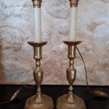 Brass lamps