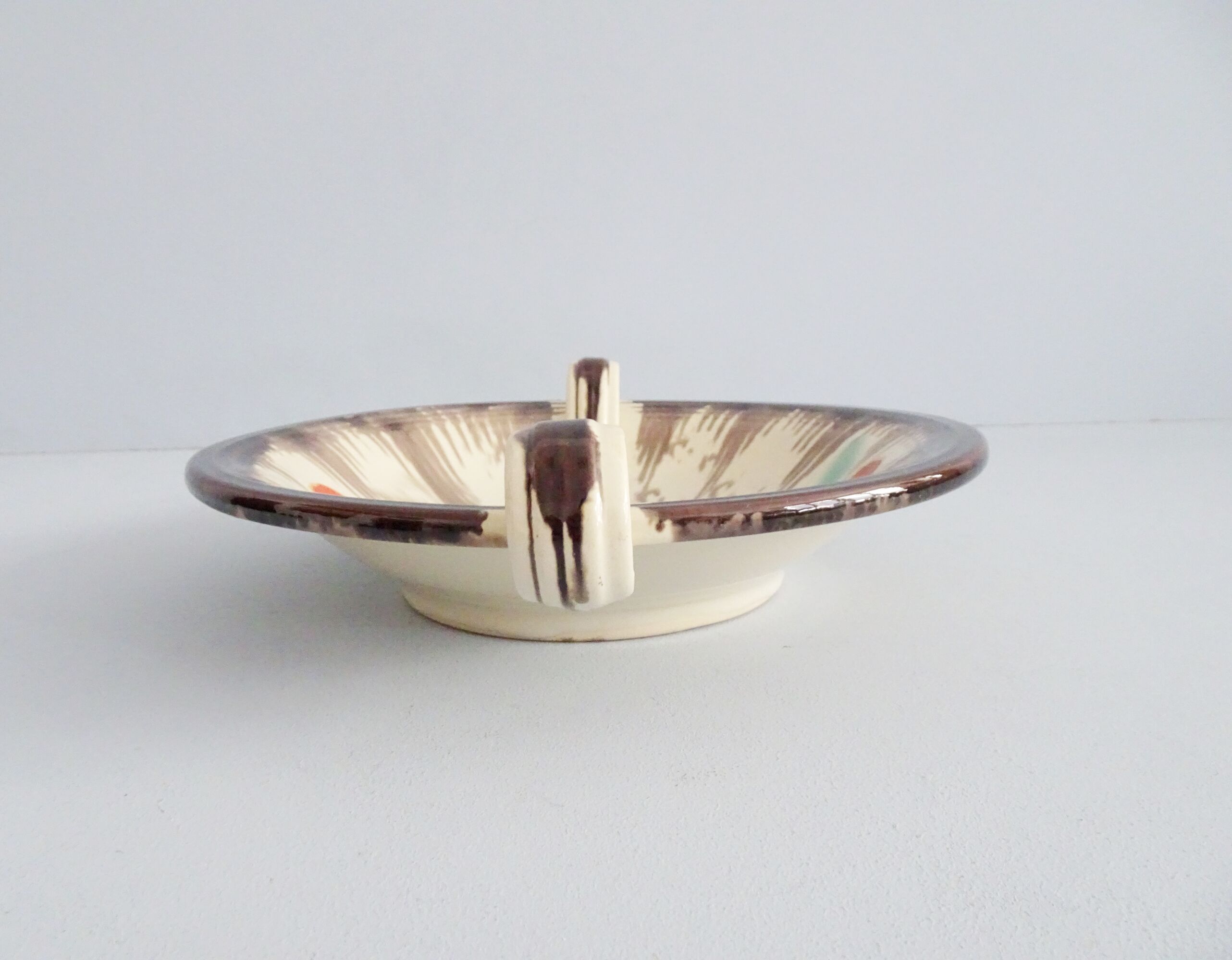 Art deco ceramic dish