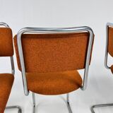 Set of 4 Mid-Century Gispen 101 Dining Chairs, 1940s