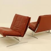2 Easy Chairs Model BO 561 by Preben Fabricius & Jorgen Kastholm for BO-EX 1960s