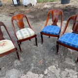 4 Napoleon III chairs