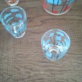 Liquor service set from the 70s
