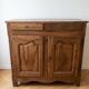 Antique storage furniture in solid walnut