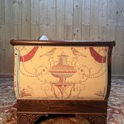 Charles X period Recamier bench