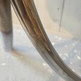 Plexiglas swivel chair