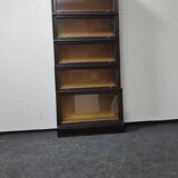 Vintage oak Barristers book shelves by Soennecken Germany