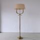 Maison Jansen neoclassical brass floor lamp | France | 1960s