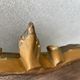20th century gilded wooden mirror with bezels h120 x l71
