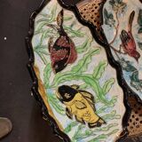 Paire de plats en Vallauris