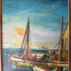 Painting the oil on canvas signed