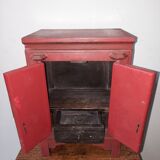 Chinese wardrobe in red wood