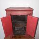 Armoirette chinoise en bois rouge
