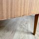 Vintage Mid-Century brass sabot ministerial/management desk