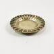 Art Deco brass ashtray, Denmark, 1950s.