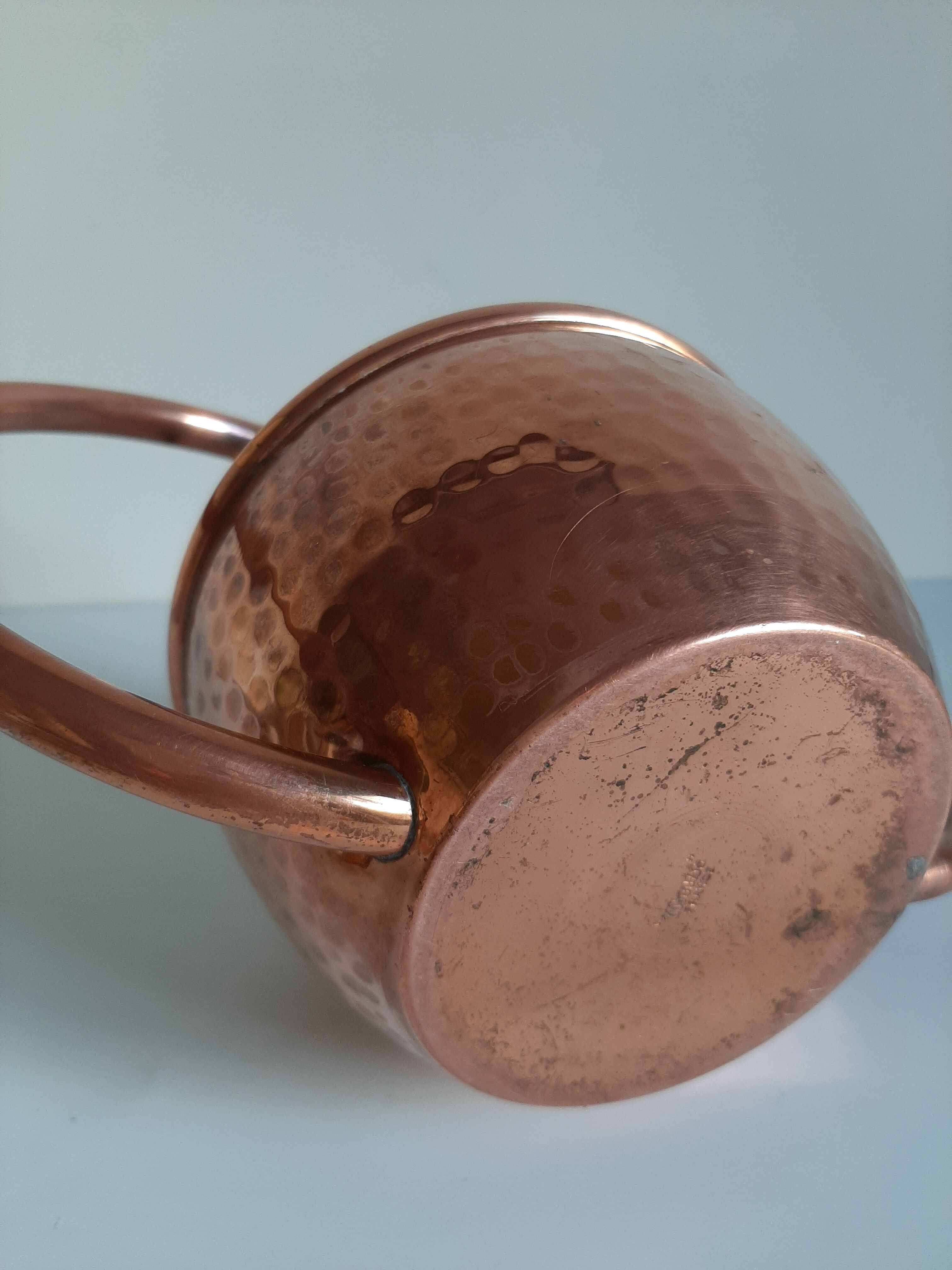 Vintage copper watering can