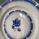 Lot de 9 assiettes plates vintage en porcelaine opaque de Badonviller