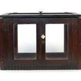 Small wooden showcase