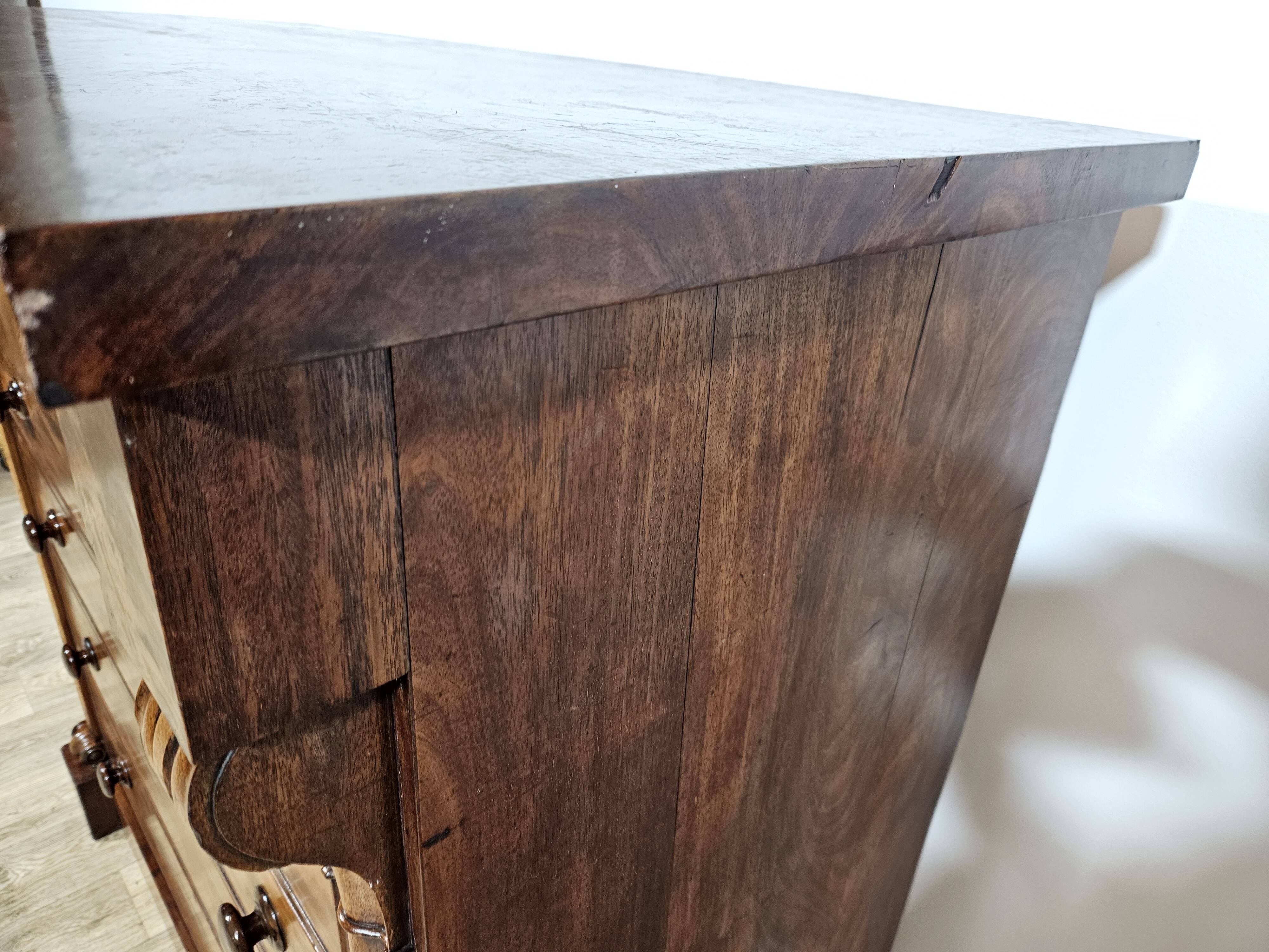 Chiffonier commode Biedermeier/Mahogany, première moitié du 19e siècle