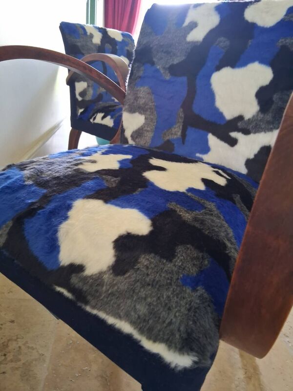 Paire de fauteuils bridge