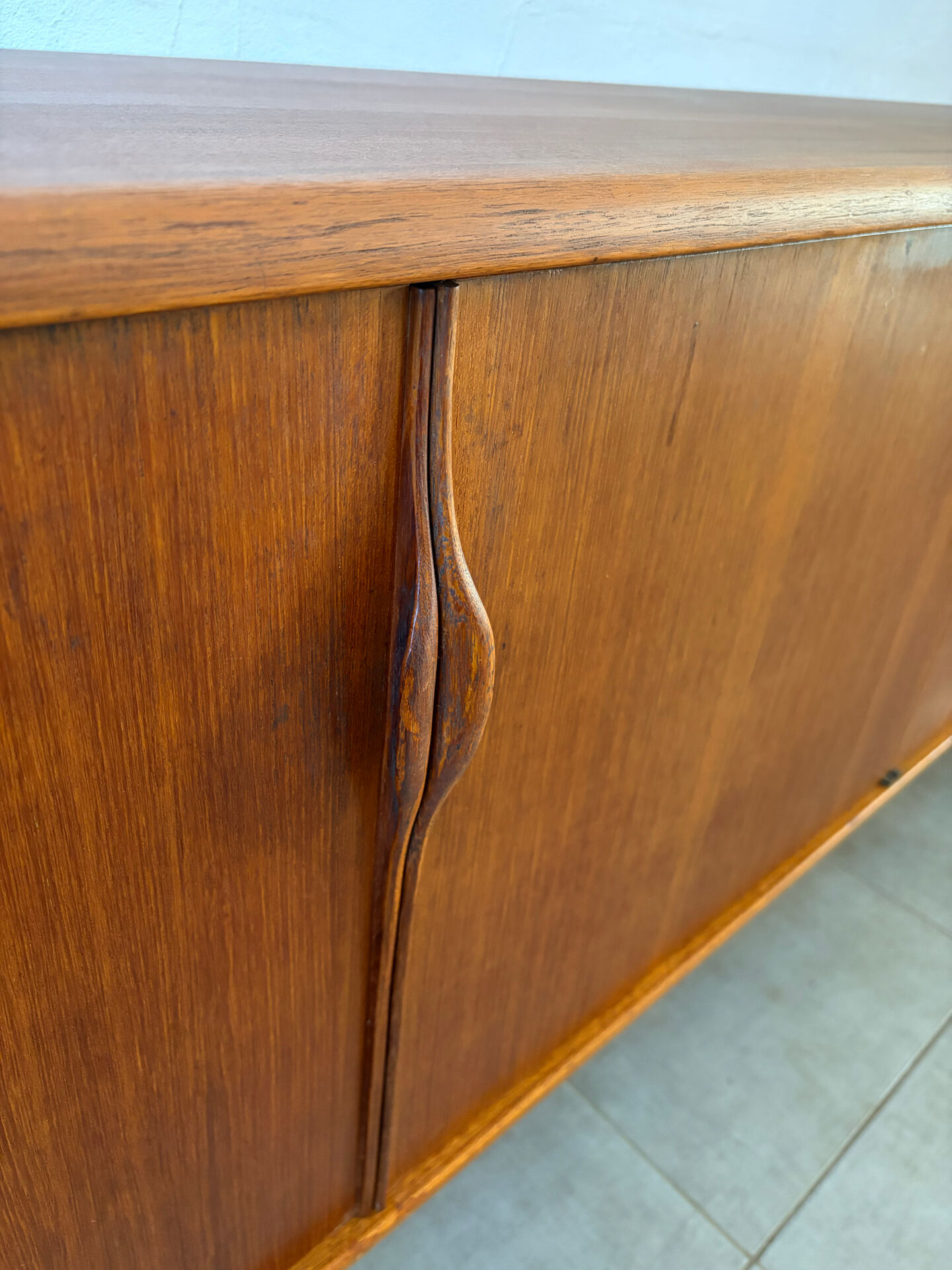 Vintage teak enfilade from the 1960s.