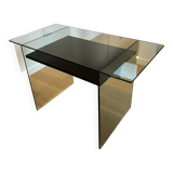 Artelano glass & wood desk