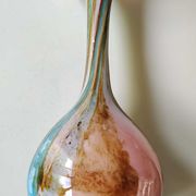 Blown Art/opaline glass vase, Murano, Italy, 1970