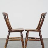 2 chaises de salle à manger, milieu du 19e siècle