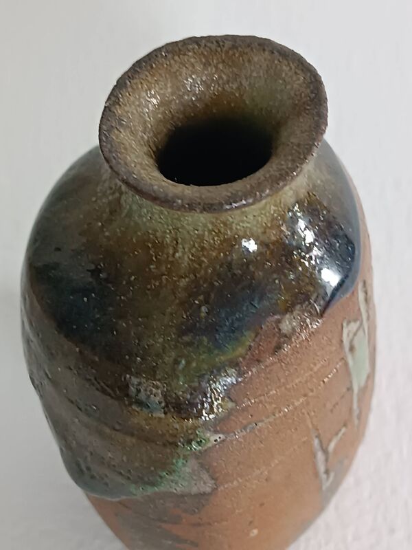 Michel delmotte vase miniature objet de vitrine 1979