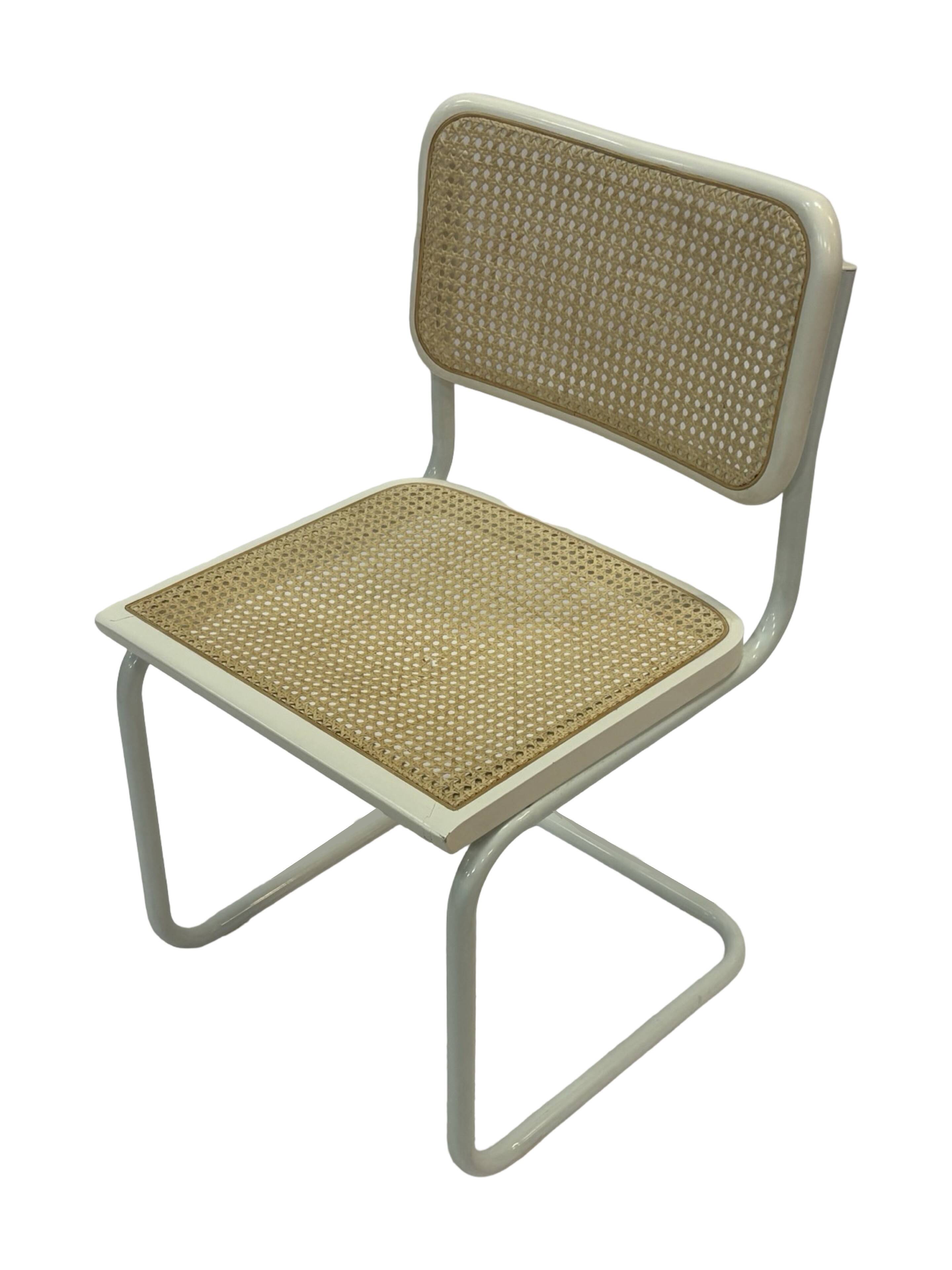 Cesca design chair b32 model in white