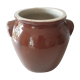 Pot en grès émaillé