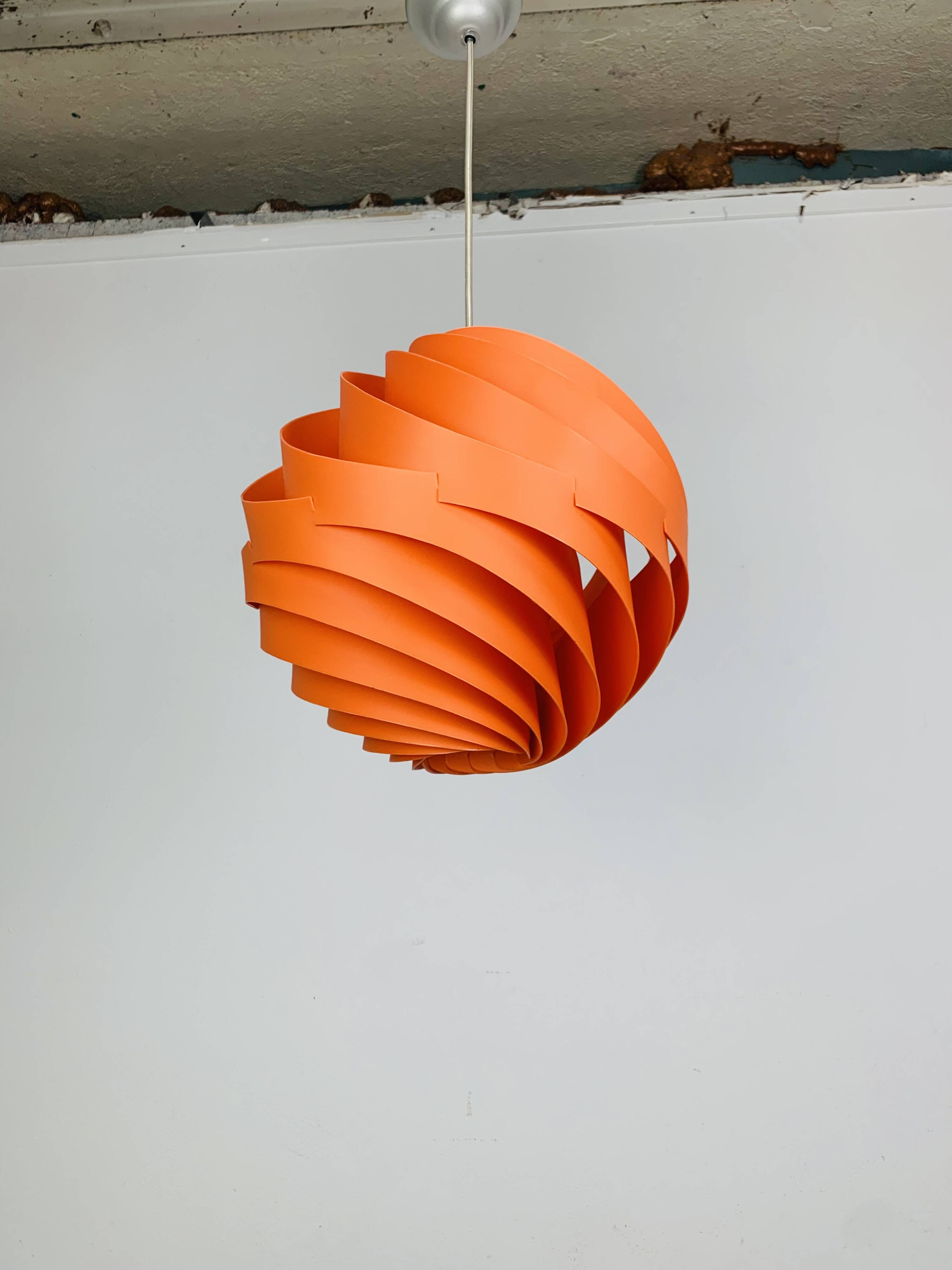Suspension Twister Lujan+Sicilia, orange, design