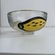 Bowl Kosta Boda by Ulrica Hydman Vallien – hand-painted glass 15 cm