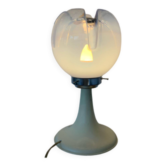 Vintage Lamp 1970 Globe Murano Space Age Italy