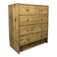 Commode vintage en pin