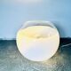 Lampe de table globe grande taille en verre par Ilu Design, Pays-Bas, années 1990.