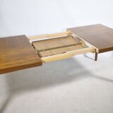 Extendable Walnut Dining Table by Hartmut Lohmeyer for Wilkhahn, 1960s