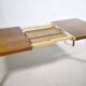 Extendable Walnut Dining Table by Hartmut Lohmeyer for Wilkhahn, 1960s
