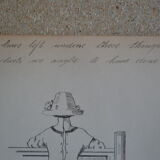 Indian ink drawing circa 1910