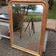 Large Louis Philippe golden mirror
