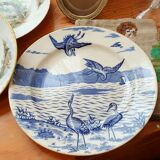 Old earthenware plate
