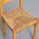 Pair of Méribel chairs by Charlotte Perriand, circa 1955.