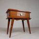 Table de chevet vintage en teck, années 1960
