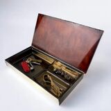 Faux tortoise shell & chromed Dior vanity box, Italy, 1970s