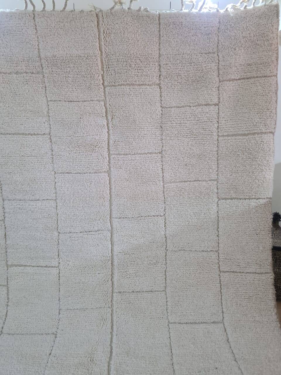 Handmade wool Berber rug 300X200 cm