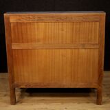 Bureau de pente ou commode scriban en bois laqué esprit Shabby chic époque circa 1920-1930