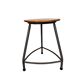 Ahrend De Cirkel - Industriel - Tabouret - Bois - Métal - Années 60