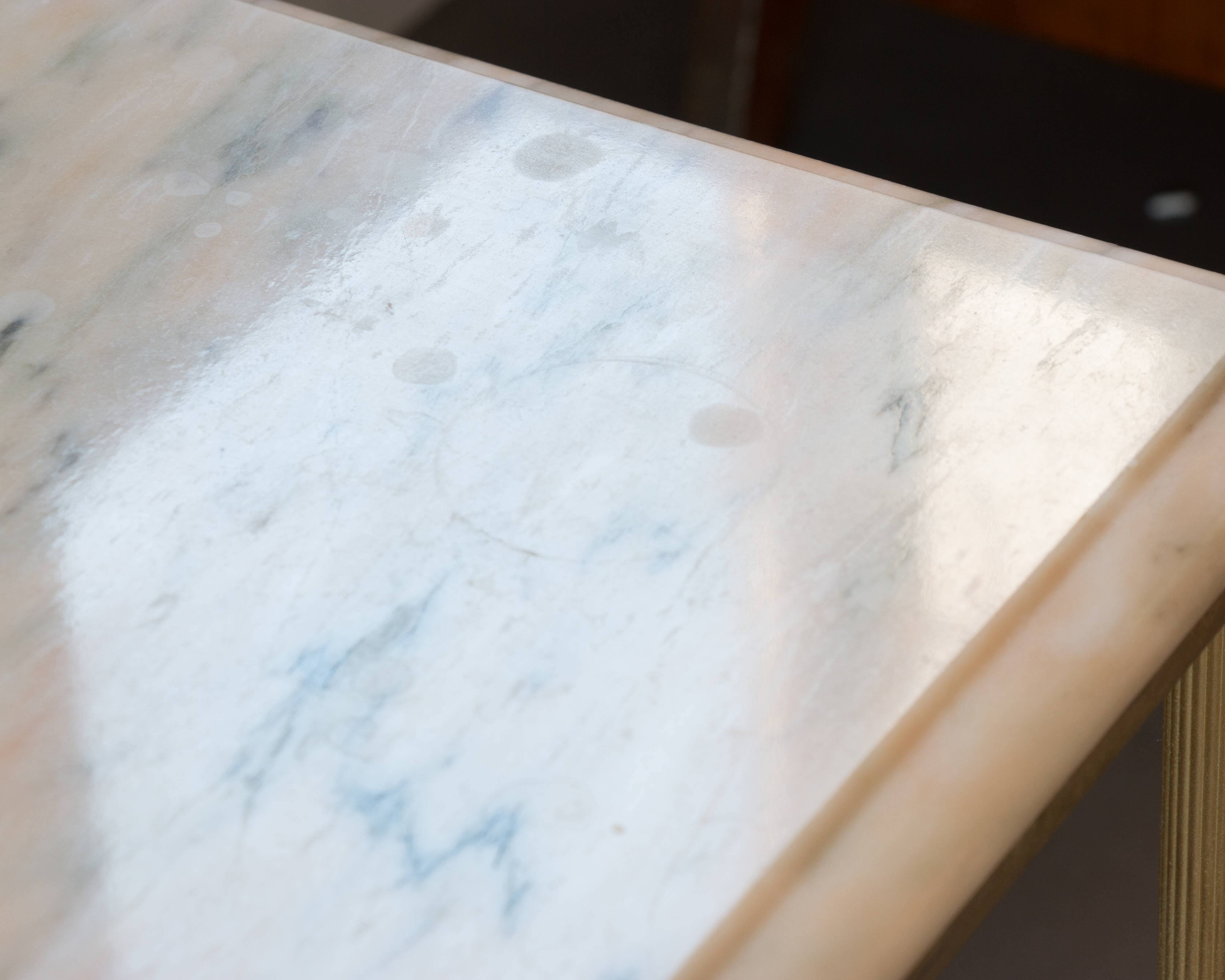 Marble coffee table