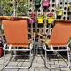 Pair of vintage camping chairs