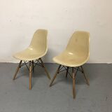 set of two DSW chairs Herman Miller